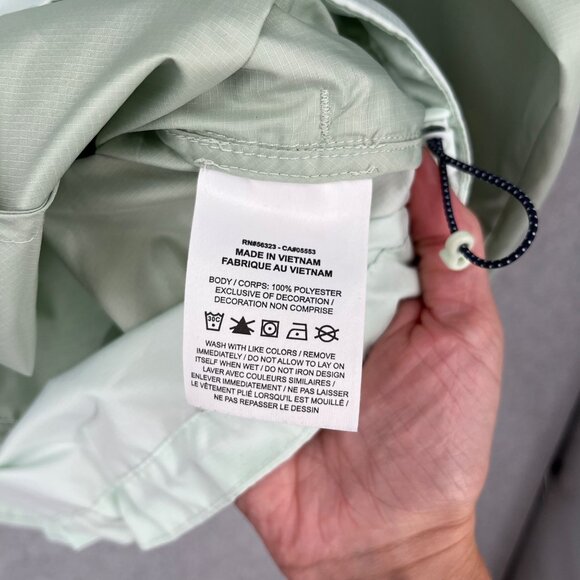 Nike SB Green and Blue Raincoat Lightweight Hooded Design - Picture 7 of 14